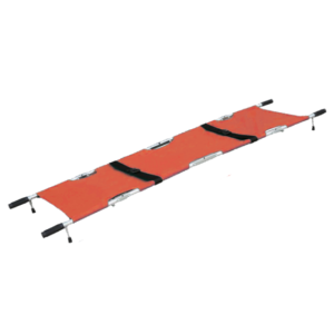 Alloy Quad-Fold Emergency Pole Stretcher with Carry Case